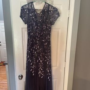 Adrianna Papell Lavender Mother of the bride/groom gown